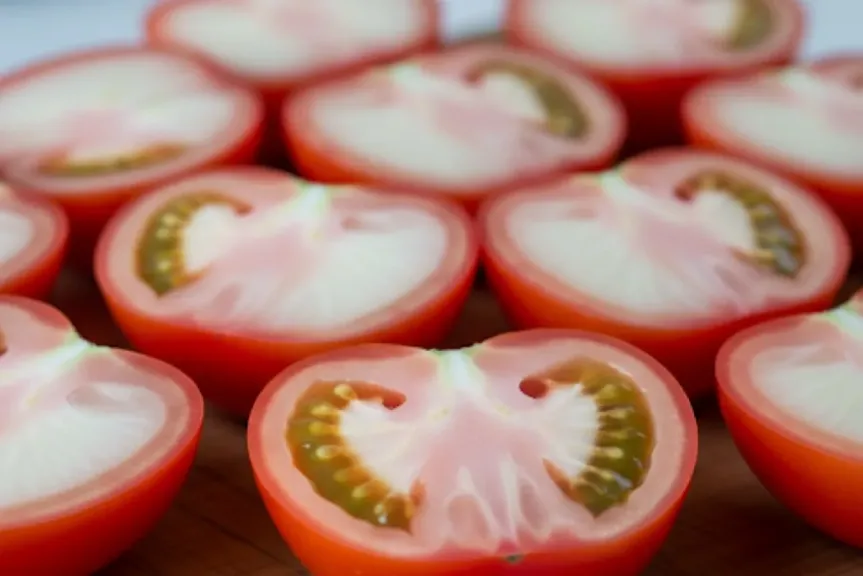 بعد الجدل الكبير.. النمر يكشف حقيقة تأثير اللون الأبيض داخل الطماطم على الكلى