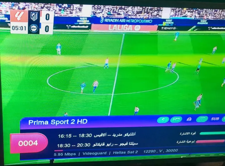 التردد الجديد لقناة prima sport 3 HD علي النايل سات 