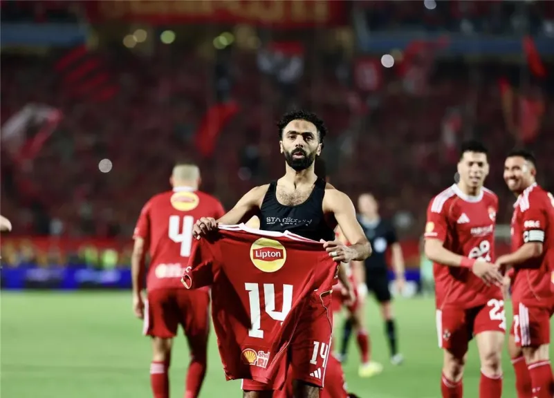 النينچا يواصل التألق بجول عالمي.. شاهد هدف حسين الشحات مع الأهلي ضد انبي بمرحلة التتويج في الدوري المصري