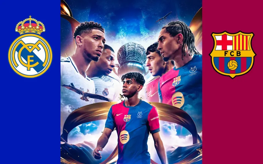 قائمة قنوات مفتوحة بالتردد.. القنوات الناقلة لمباراة برشلونة ضد ريال مدريد في كلاسيكو الدوري الإسباني