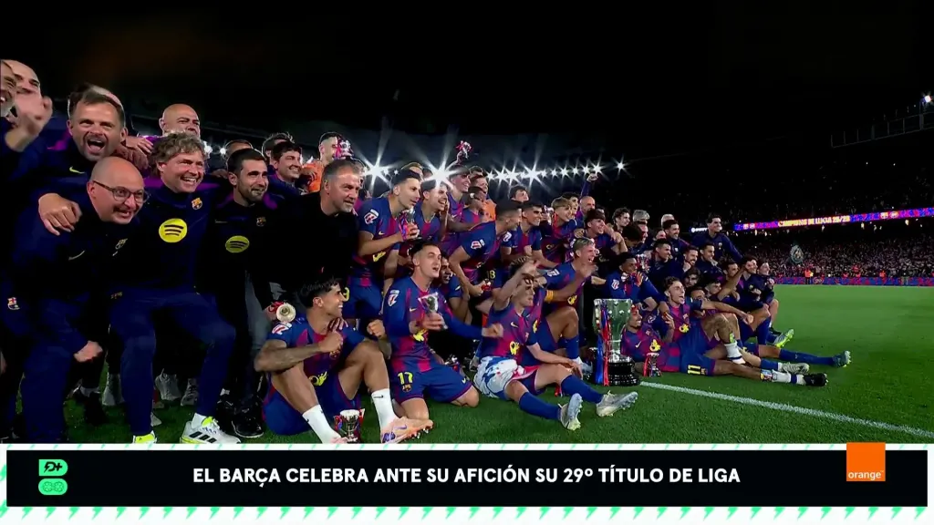 فيديو - شاهد تتويج برشلونة بلقب الدوري الإسباني أمام ريال مدريد في الكلاسيكو
