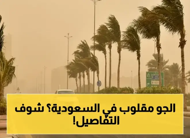 حالة الطقس اليوم بالسعودية الأربعاء 20 مايو.. تحذير من رياح مثيرة للأتربة تضرب هذه المناطق