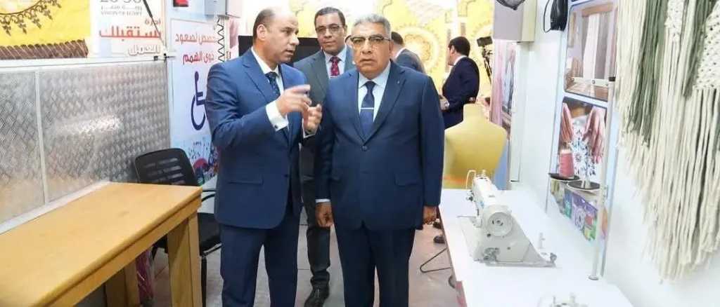 وزير العمل ومحافظ الدقهلية يفتتحان وحدة تدريب متنقلة جديدة ضمن «حياة كريمة»