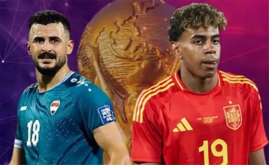 موعد مباراة العراق ضد اسبانيا استعداد لكأس العالم والقنوات الناقلة مجانًا