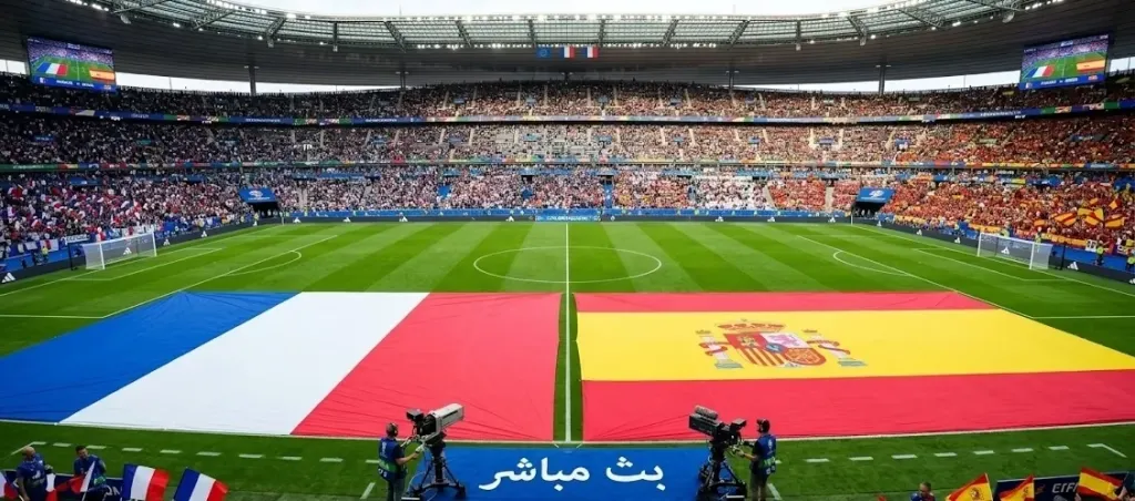 انطلاق الشوط الأول مشاهدة الأسطورة بث مباشر فرنسا ضد إسبانيا بجودة عالية من غير تقطيع قبل نهائي المونديال
