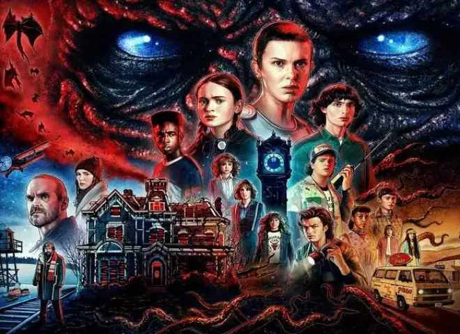 Stranger Things:مسلسل الرعب والخيال العلمي الأكثر شهرة