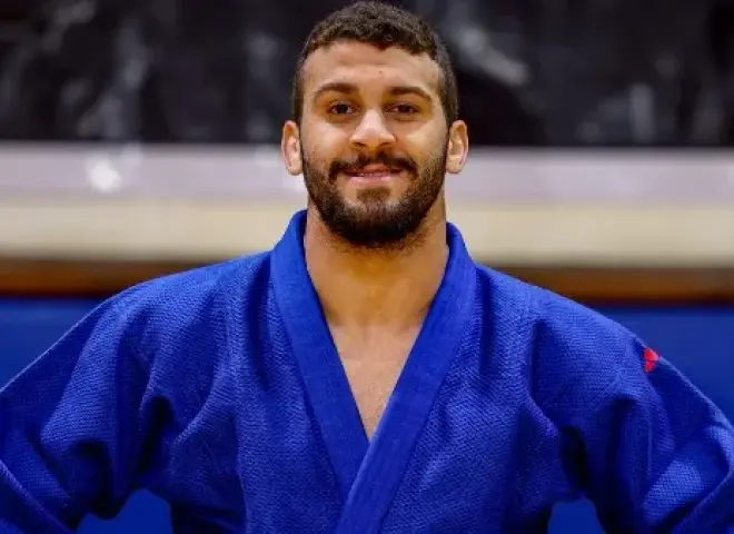 عبدالرحمن عبدالغني يحصد فضية الجودو في دورة ألعاب البحر المتوسط 2026