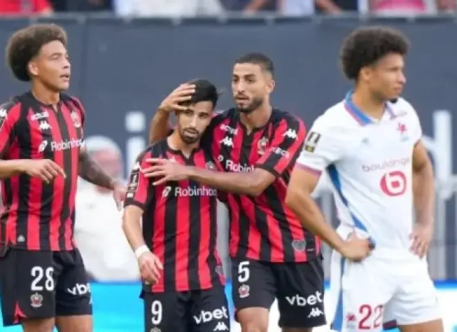 نيس يهزم ليل ويحقق فوزه الأول في الدوري الفرنسي بمشاركة محمد عبد المنعم