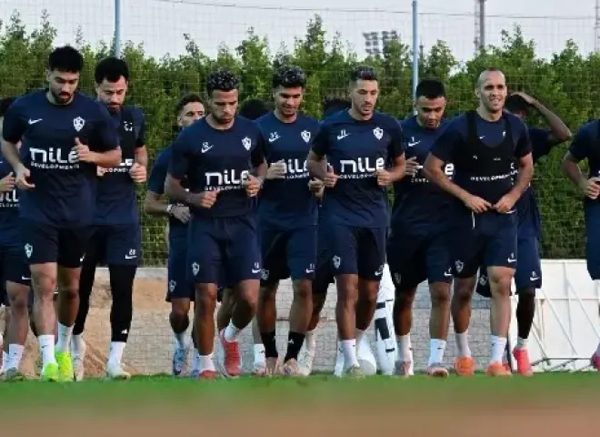 الزمالك يخفف الحمل البدني للاعبين قبل ودية مودرن سبورت