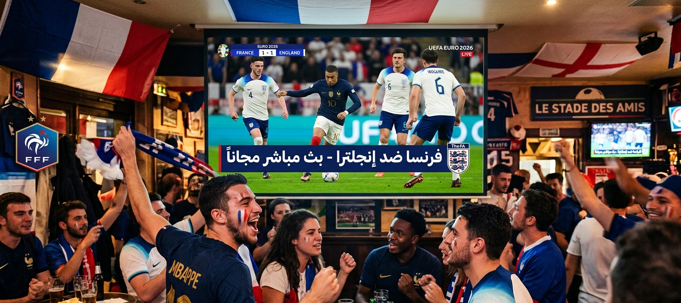 مباراة فرنسا ضد إنجلترا مجانًا بث مباشر