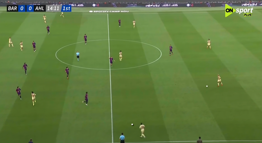 برشلونة ضد الأهلي بث مباشر