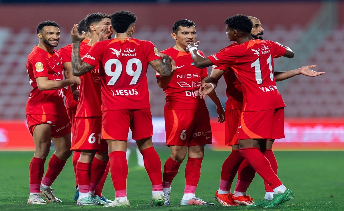 شباب الأهلي ضد عجمان 