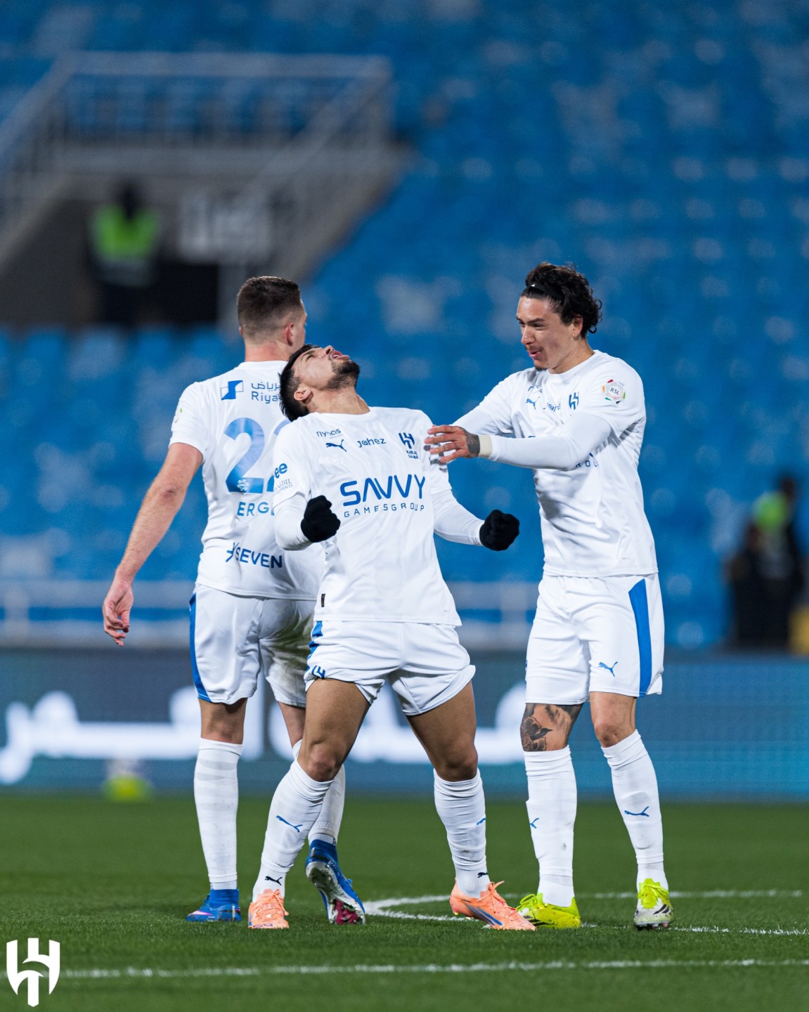 الهلال ضد القاسية 