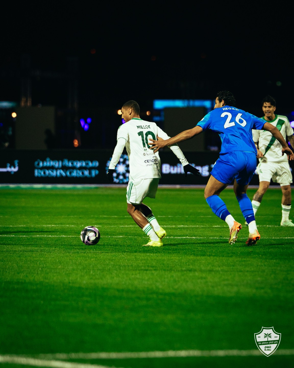 الأهلي ضد الحزم