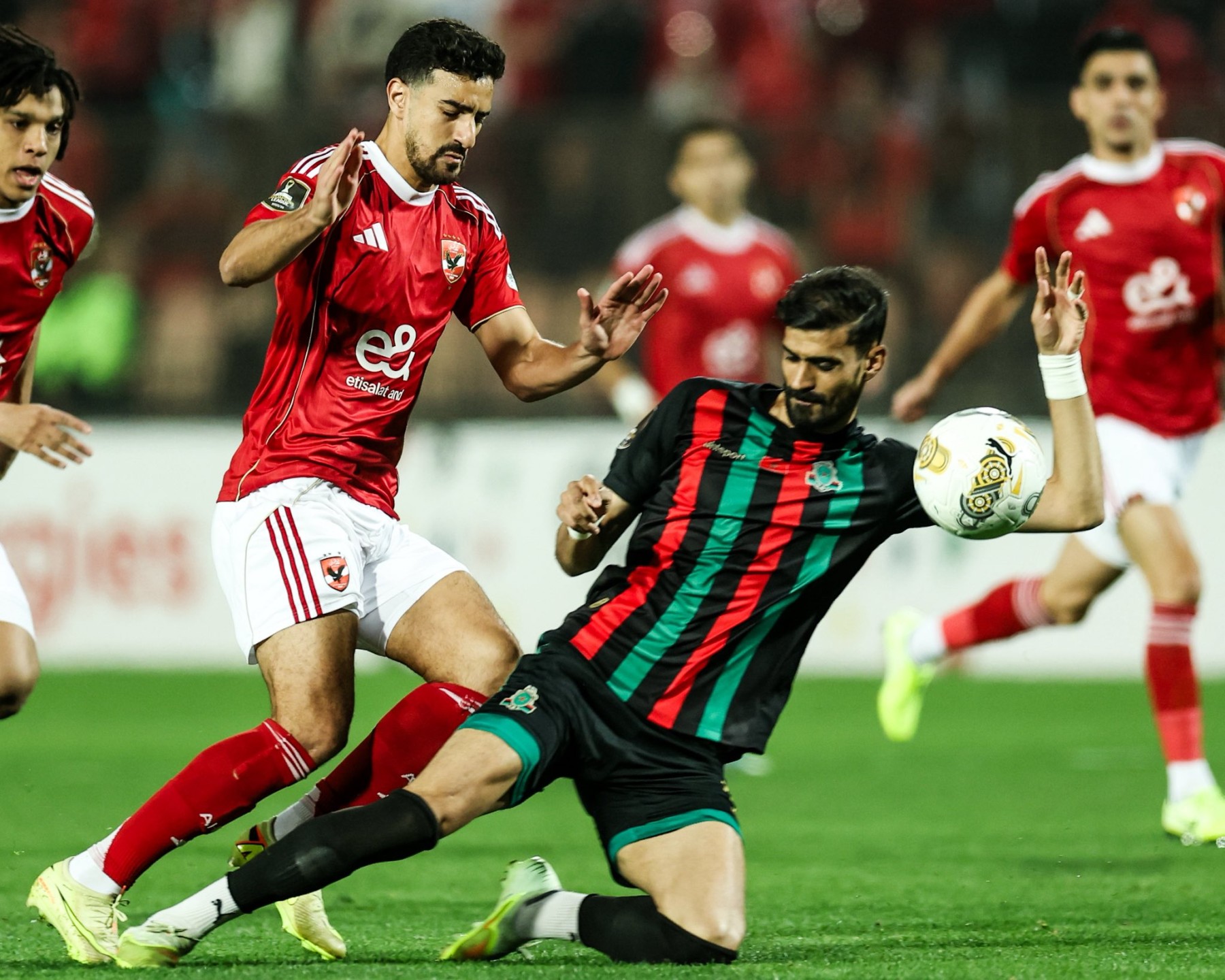 الأهلي ضد الجيش الملكي 