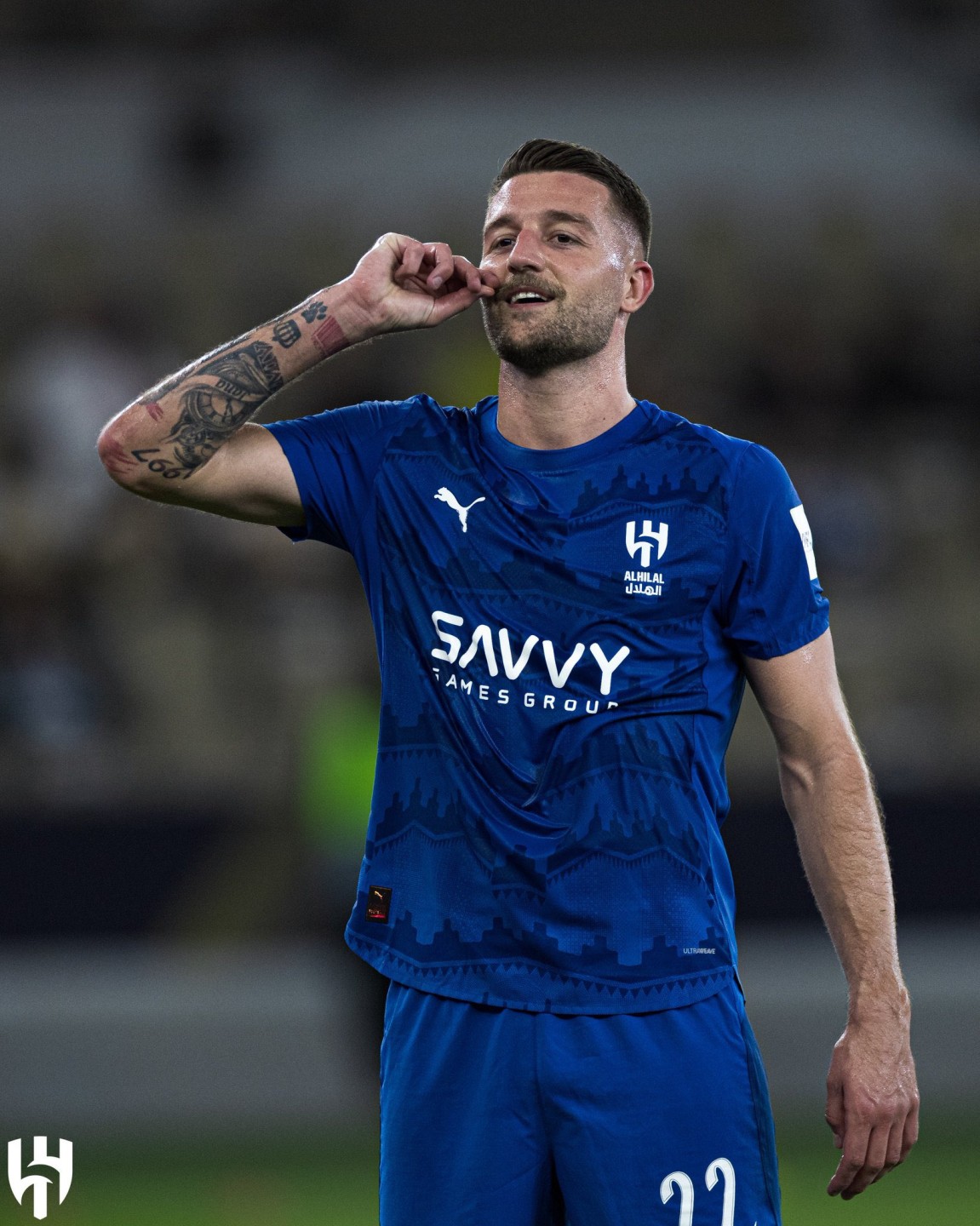 الهلال ضد ضمك