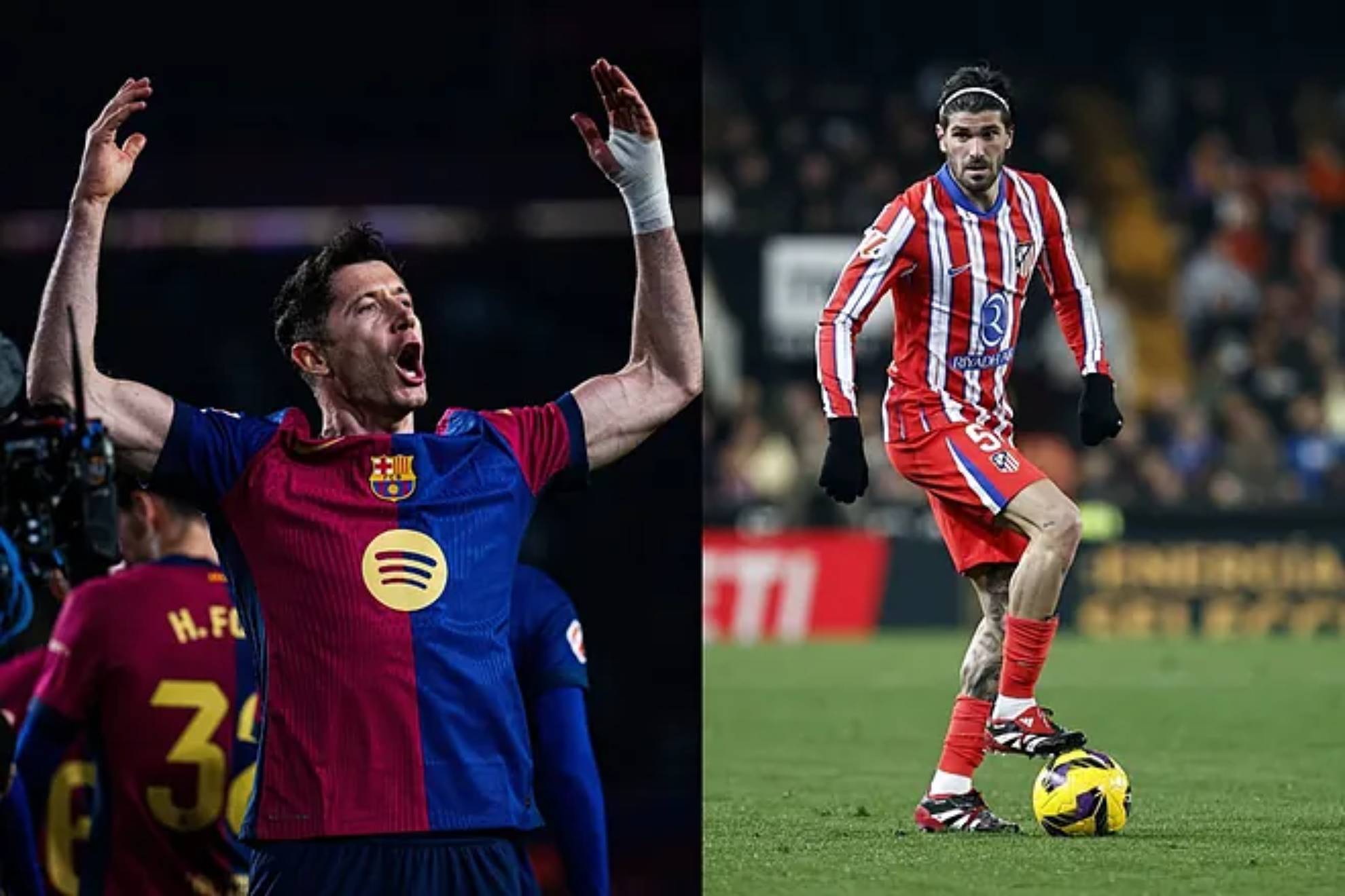 برشلونة ضد أتلتيكو مدريد