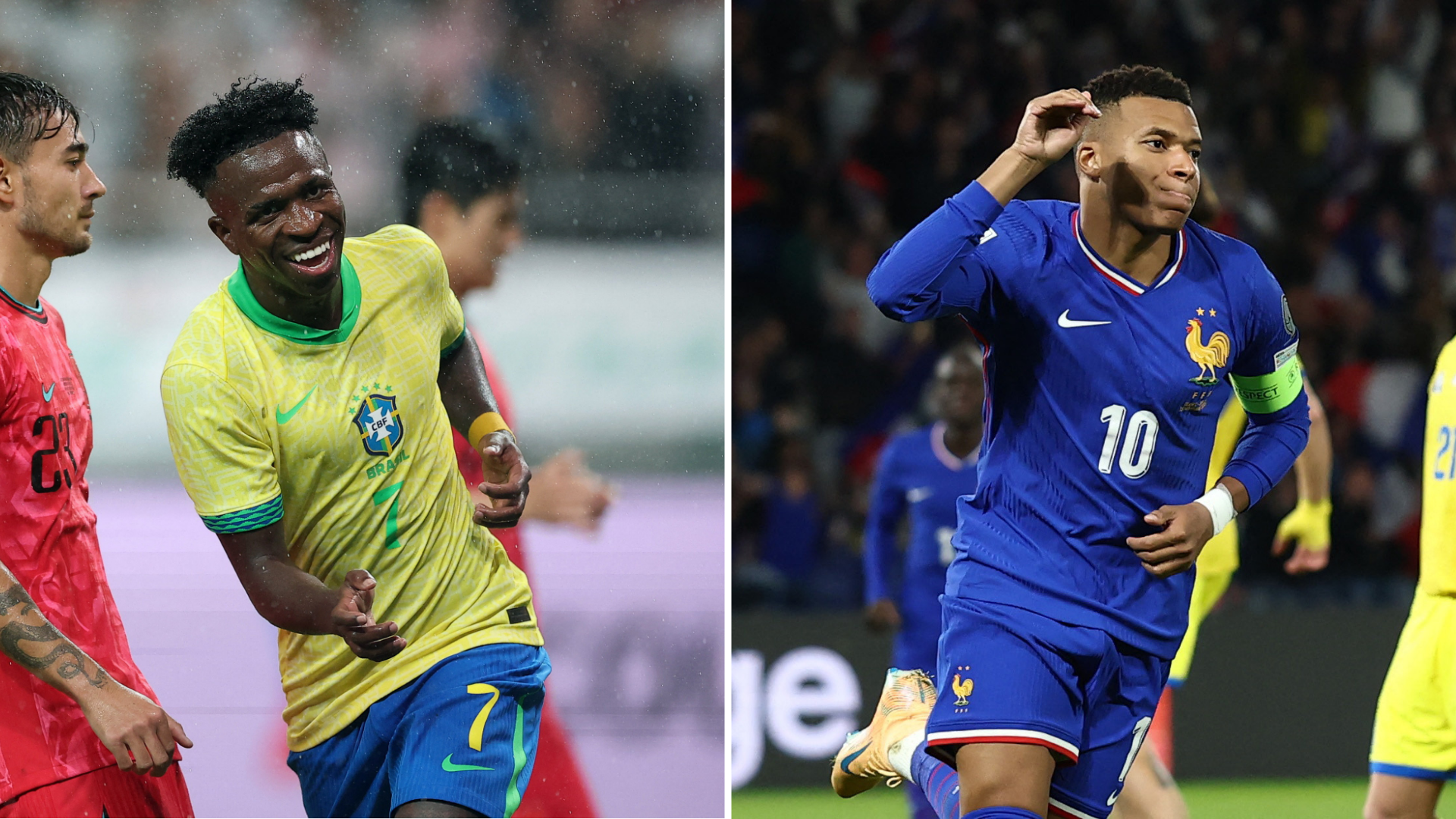 فرنسا ضد البرازيل 