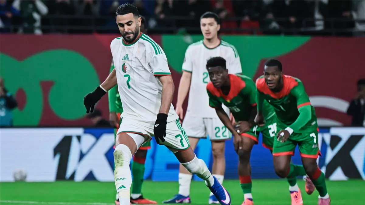 الجزائر ضد الكونغو