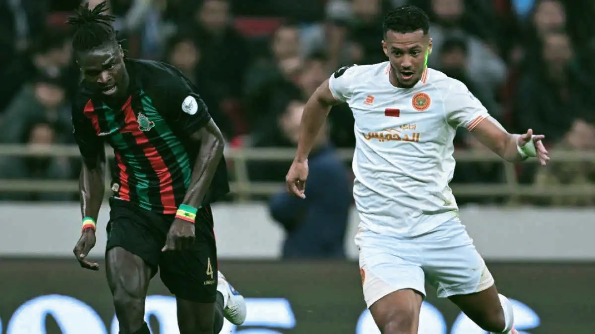 الجيش الملكي ضد نهضة بركان 