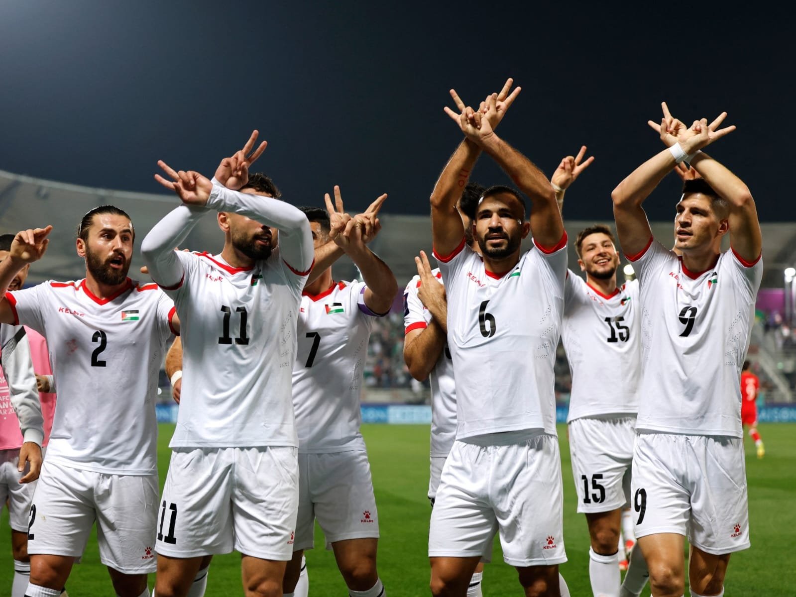 فلسطين ضد قرغيزستان