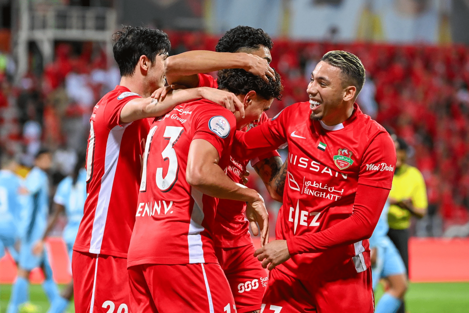 شباب الأهلي ضد الوصل