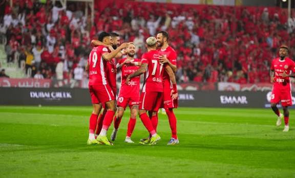 شباب الأهلي ضد عجمان