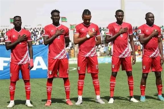 تشكيل السودان ضد الجزائر