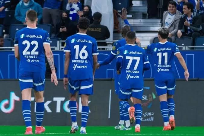 الهلال ضد ضمك