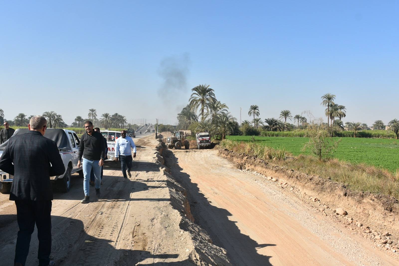 محافظ الأقصر في جولة تفقدية 