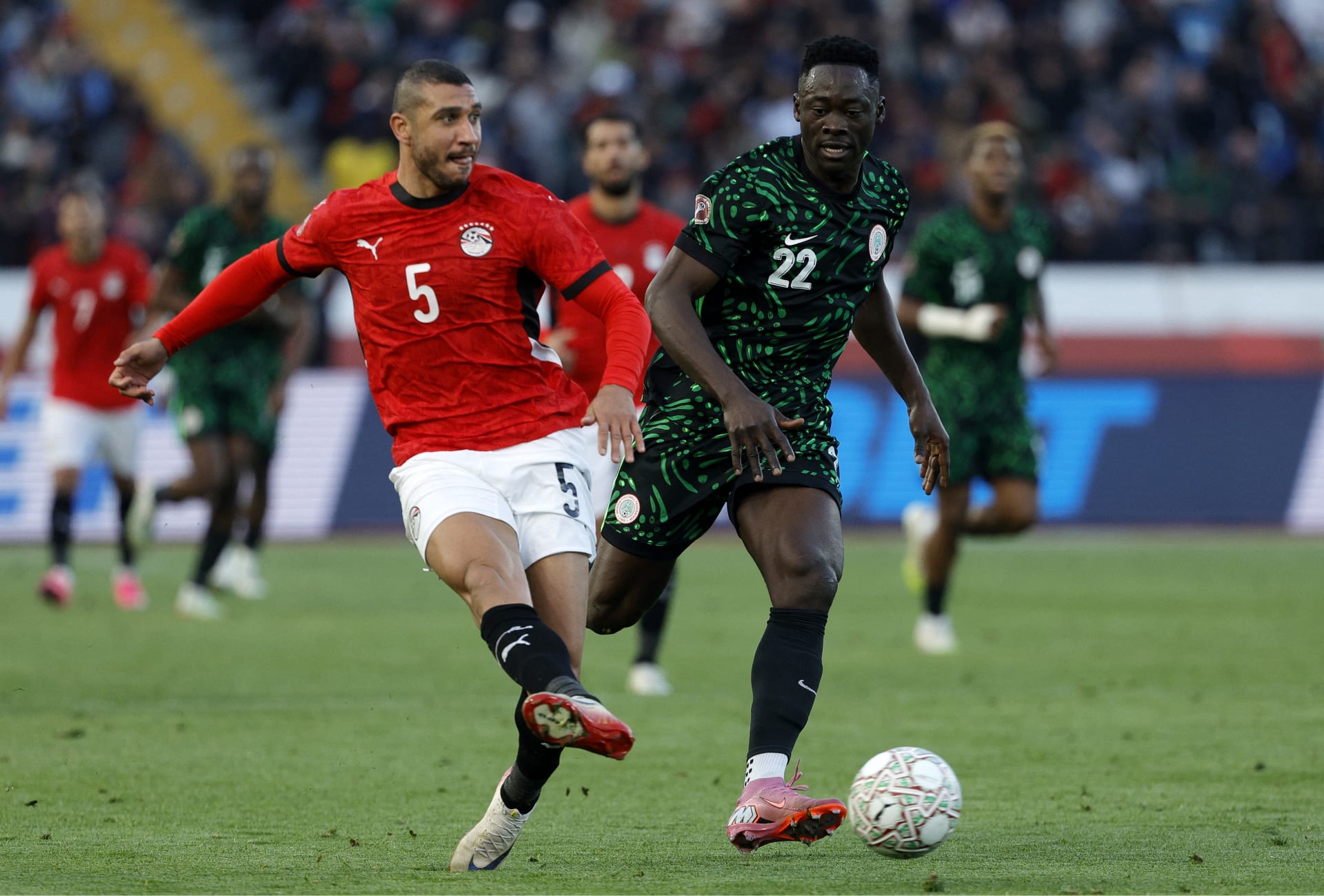 مباراة مصر ونيجيريا 