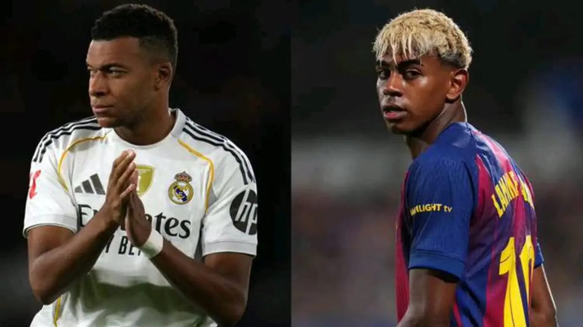 كيليان مبابي ولامين يامال 