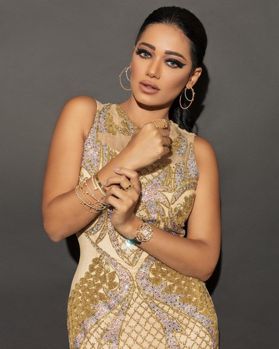 الفنانة رحمة رياض 