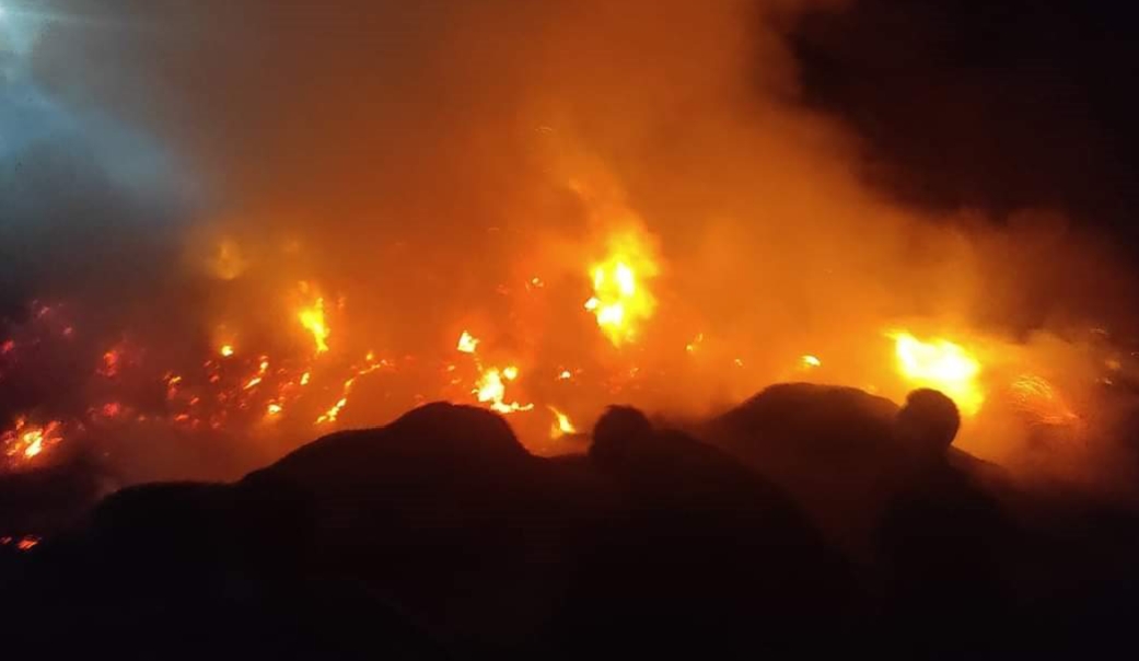 حريق الدقهلية 