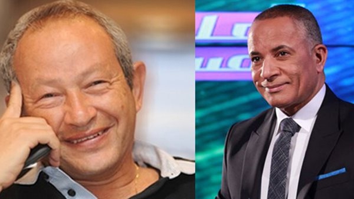 نجيب ساويرس وأحمد موسي