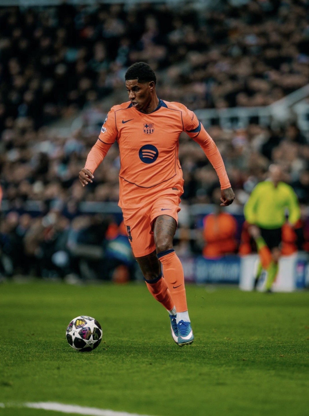 ماركوس راشفورد لاعب برشلونة 