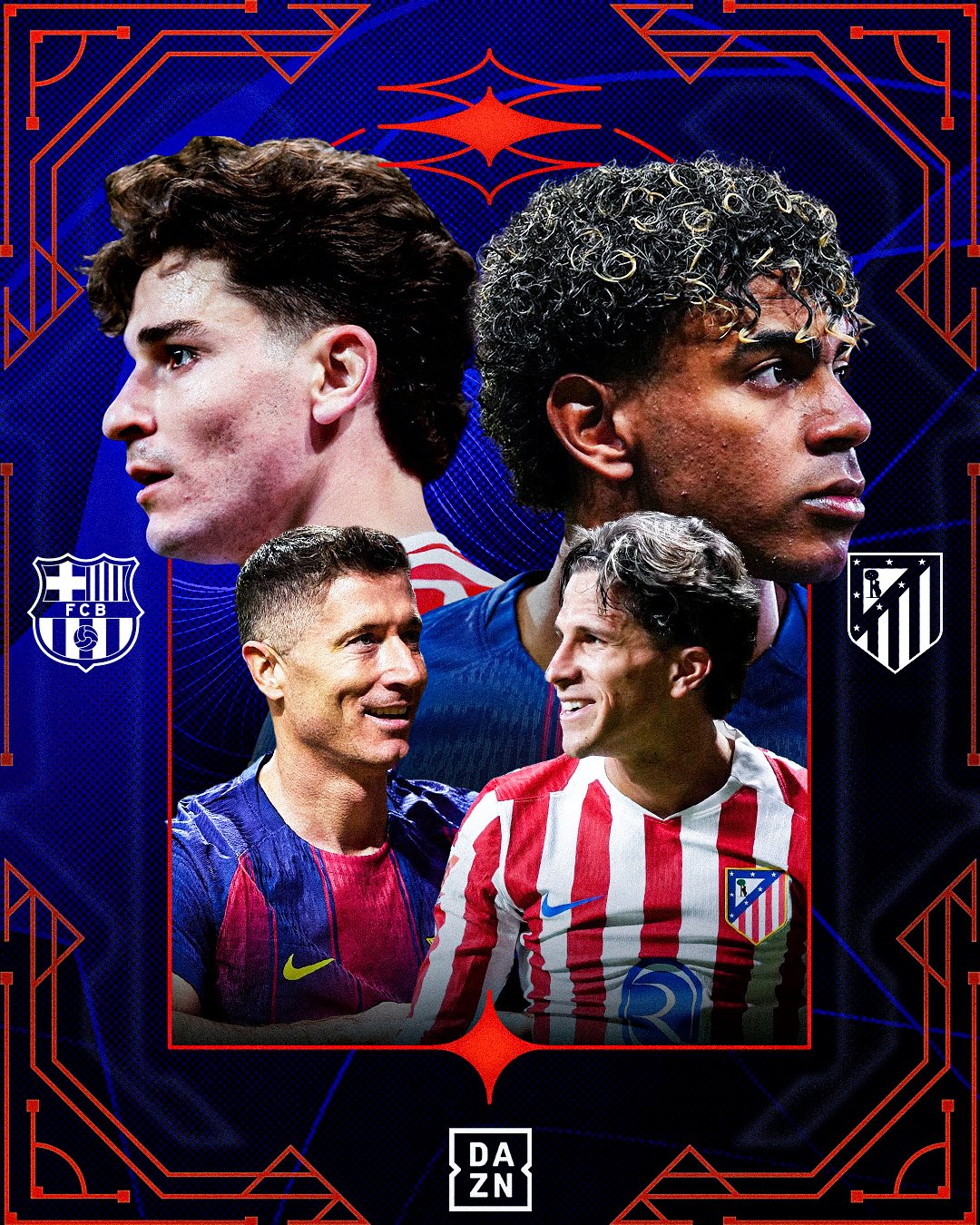 برشلونة و أتليتكو مدريد 