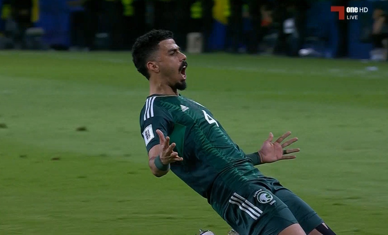 علي لاجامي لاعب منتخب السعودية 
