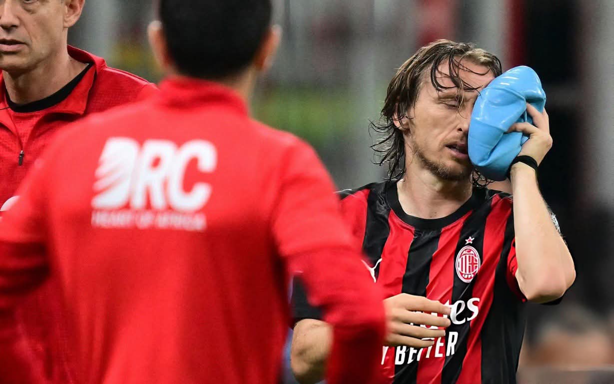 إصابة لوكا مودريتش 