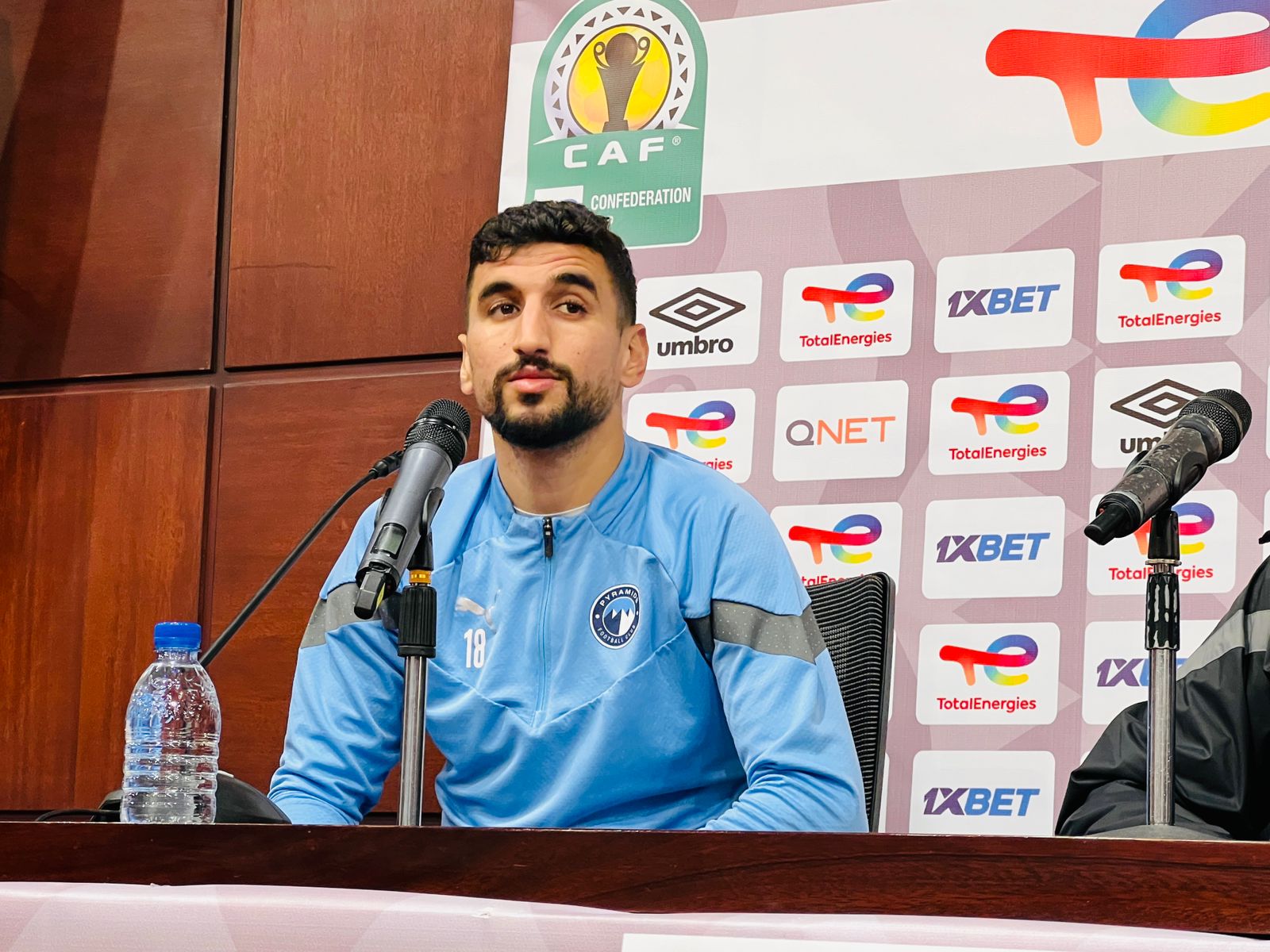 وليد الكرتي لاعب بيراميدز 