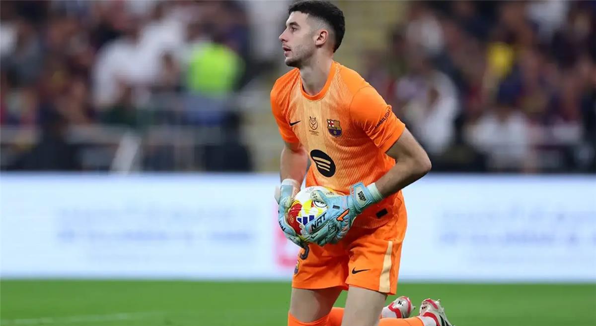 جارسيا حارس مرمى نادي برشلونة 