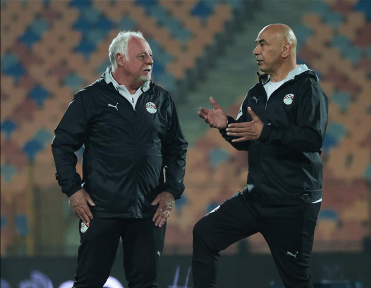 حسام حسن مدرب منتخب مصر 