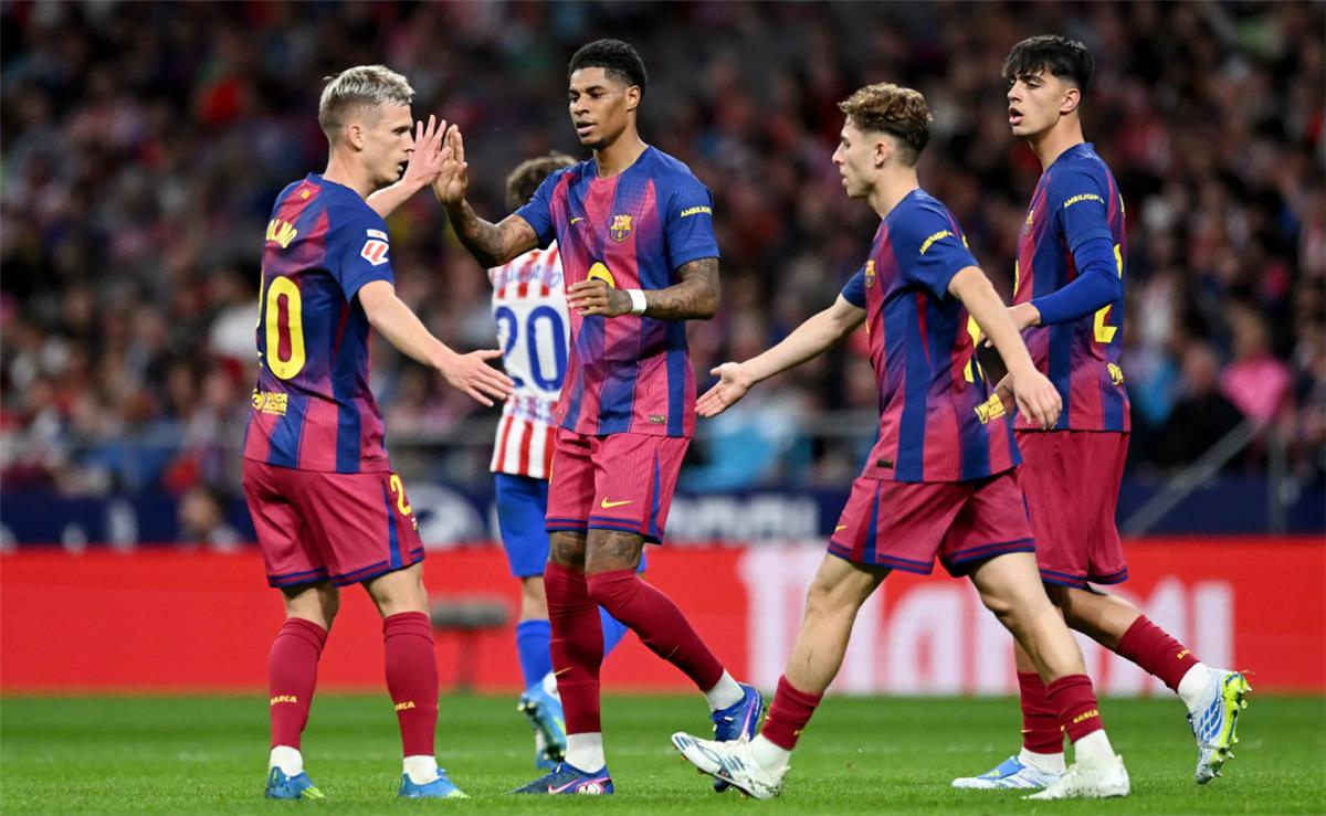 برشلونة و أتليتكو مدريد 