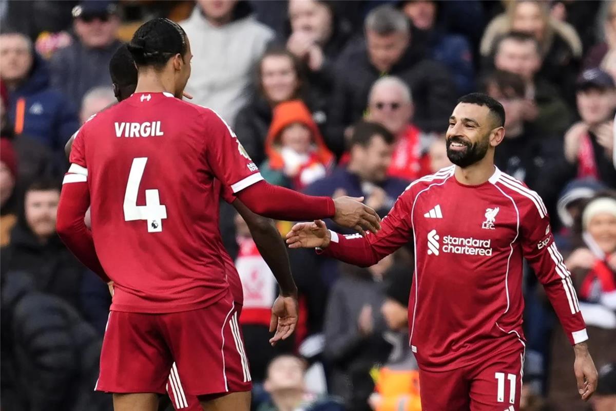 محمد صلاح لاعب ليفربول