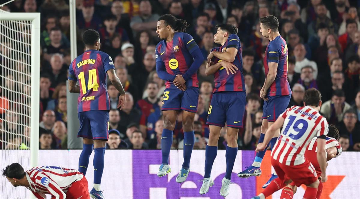 برشلونة و أتليتكو مدريد 