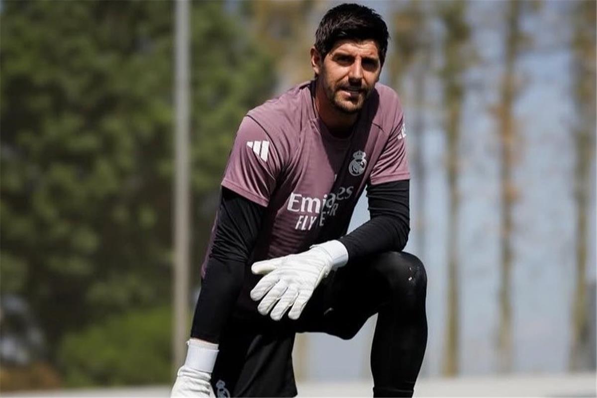 تيبو كورتوا حارس ريال مدريد 