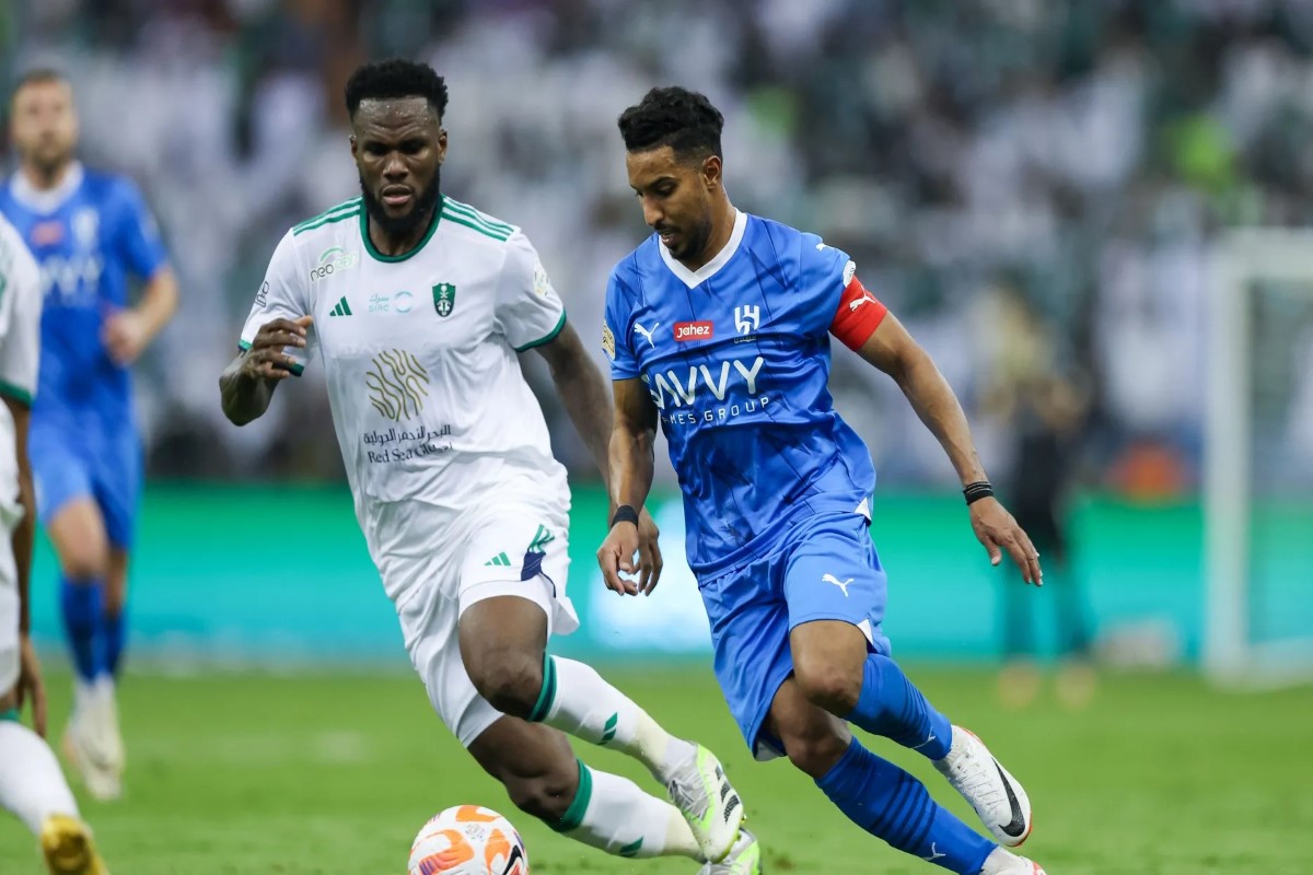 مباراة الهلال وشباب الأهلي 