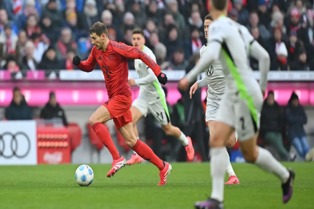 مباراة بايرن ميونخ وفولفسبورج 