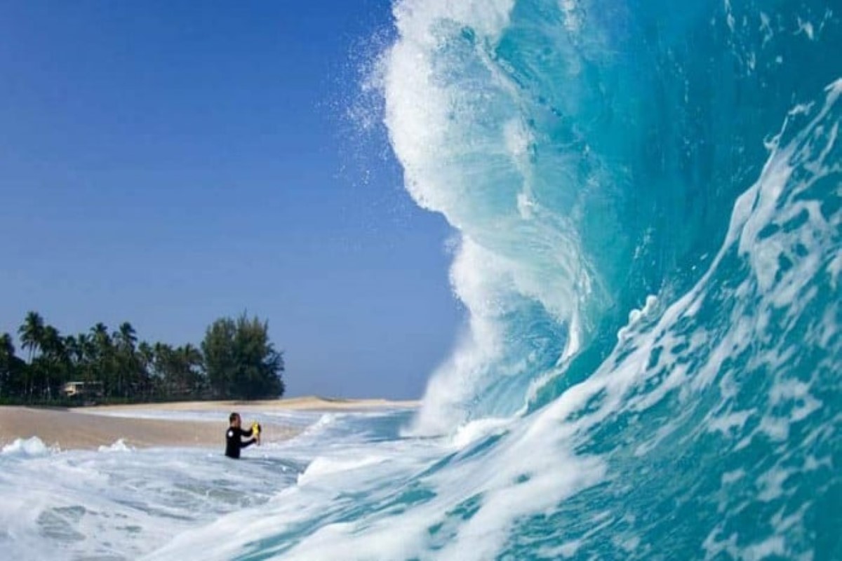 حلم موج البحر العالي في المنام