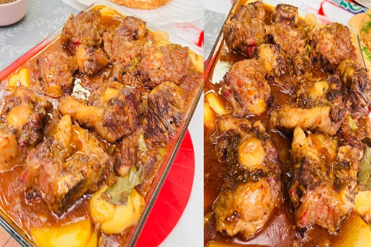 طريقة عمل العكاوي في الفرن بالصور